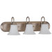 Dupont  Vanity Light in Brushed Nickel