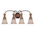 Verdone  Vanity Light in Gilded Cage