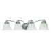 Empire  Vanity Light in Polished Chrome