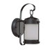  Piper Wall Lantern in Textured Black