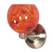  Sphere Wall Sconce in Brushed Nickel