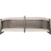 Diesel Three Light Bath Vanity in Hazel Bronze with Khaki Fabric Shade