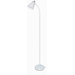 One Light 64" Goose Neck Floor Lamp in White