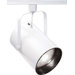 One Light Straight Cylinder R40 Track Head in White