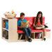 Modular Library Storage with Seat