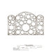 Fascination Room Divider in Hammered Ore
