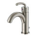 Single Hole Bathroom Faucet with Single Scroll Handle