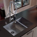 Double Bowl Stainless Steel Undermount Kitchen Sink and Faucet Set