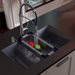 Stainless Steel Undermount Kitchen Sink and Faucet Set