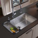 Stainless Steel Undermount Kitchen Sink and Faucet Set