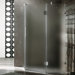 Neo-Angle Door Frameless Shower Enclosure with Handle Bar
