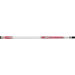 Pink and White with Small Silver Cue