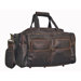 19" Distressed Leather Multi-Pocket Gym Duffel
