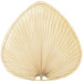 Palisade Wide Oval-Shaped Palm Leaf Indoor Ceiling Fan Blades (Set of 8)