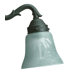 Tropical Etched Ceiling Fan Glass Shades