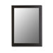 Highland Mirror in Satin Black