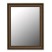 Mirror in Aged Copper and Antique European Aged Silver
