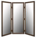 Room Divider Mirror in Rippled Antique Copper