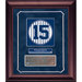 Thurman Munson Retired Number Monument Park Brick Slice 14x18 Framed Collage with Nameplate
