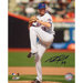 Bobby Parnell Mets Pitching Vertical Color Autographed
