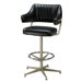 Retro 26" Metal Bucket Counter Stool