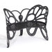 Butterfly Aluminum Garden Bench