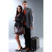 Milano Vertical 14" Laptop Rolling Carry On