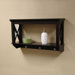 X-Frame Bathroom Wall Shelf