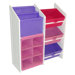 Super Storage with 3 Bins, Book Holder and 6-Slot Cubby