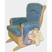 Glider Rocker with Standard Wood Base