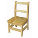 14" Hardwood Classroom Ladderback Chair