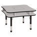 36" Media Center Table in Gray
