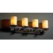 CandleAria Dakota Four Light Bath Vanity