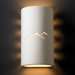 Sun Dagger Open Top and Bottom Large Cylinder Wall Sconce