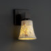 Aero Alabaster Rocks One Light Wall Sconce with No Arms