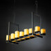 CandleAria Dakota 14 Light Chandelier with Additional Chain