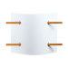 Domus One Light Wall Sconce with Shade