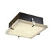 Porcelina Clips Square Flush Mount