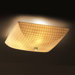 Porcelina Bowls 3 Light Flush Mount