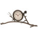 Pine Mantle Clock