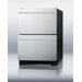 Two Drawer All-Refrigerator for Built-in Use Auto Defrost