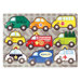 Vehicles Mix N' Match Wooden Peg Puzzle