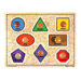 Large Shapes Jumbo Wooden Knob Puzzle