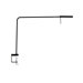 Ninety Short Arm Edge Clamp Mount Desk Lamp