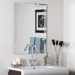 Frameless Tri Bevel Wall Mirror