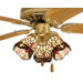 4" W Tiffany Hanginghead Dragonfly Fan Light Shade