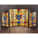 Prairie Wheat 3 Panel Fireplace Screen