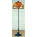64" H Jadestone Scroll Floor Lamp