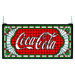12" H Victorian Tiffany Coca-Cola Web Stained Glass Window