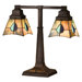 Mackintosh Leaf Mission Two Arm Desk Lamp